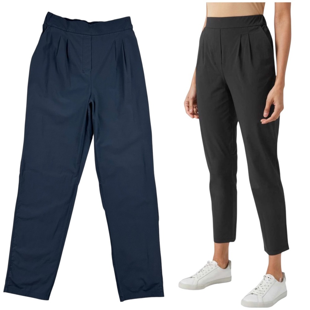Lululemon Your True Trouser High Rise Pant 4 Stretch Pockets Travel Athleisure 4